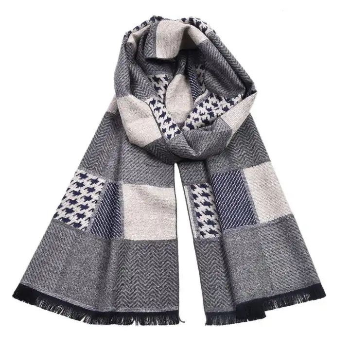 Khăn Quàng Thời Trang Cho Nam Houndstooth Khăn Quàng Cổ Mùa Đông Kẻ Sọc Nam Khăn Quàng Cổ Mùa Đông Khăn Quàng Cổ Cashmere | Lazada.vn