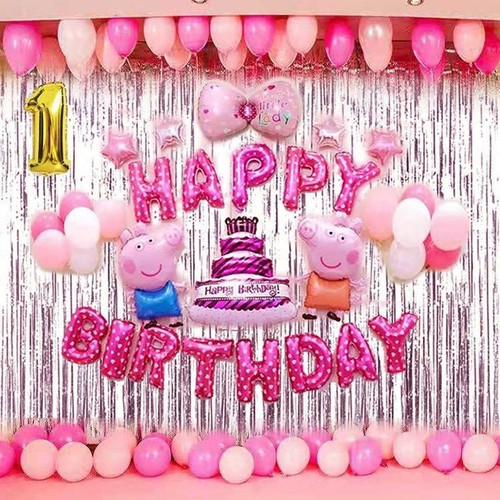 SET PHỤ KIỆN TRANG TRÍ SINH NHẬT - TRANG TRÍ SINH NHẬT ĐẦY ĐỦ PHỤ KIỆN - HAPPY