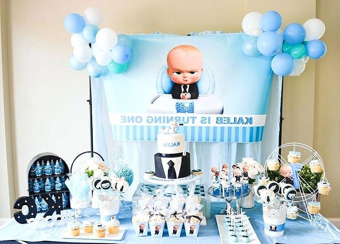 Trang trí sinh nhật hoạt hình
