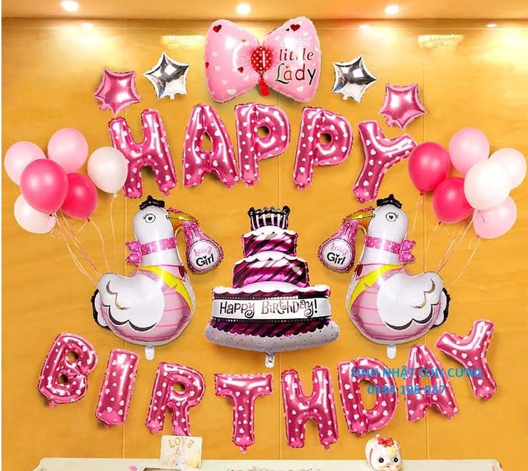 Phụ kiện sinh nhật cho bé, Đồ trang trí sinh nhật tại TPHCM | HappyParty